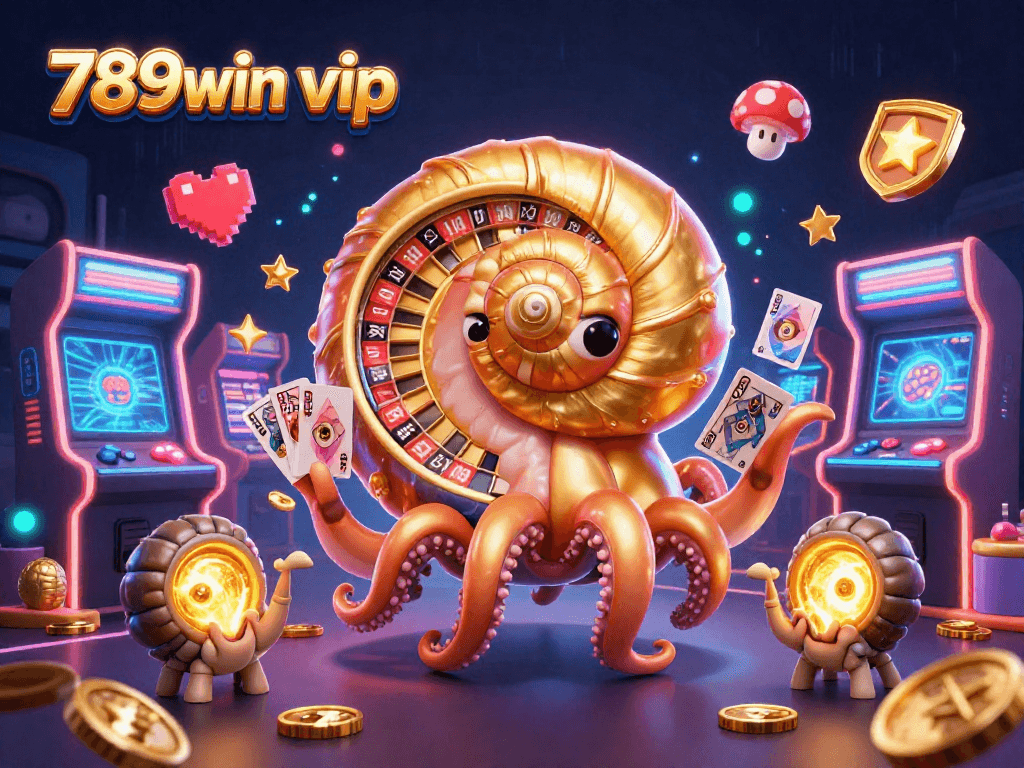 Play with 789win vip at an enchanting casino with vibrant characters and captivating game elements.