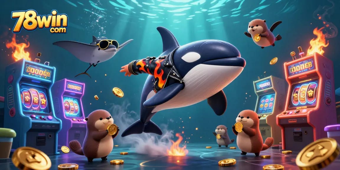 Engage with thrilling gameplay at 78win com as sea creatures bring casino fun alive with coins and vibrant displays.