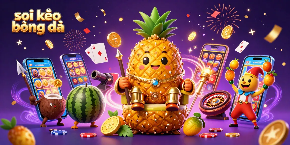 Enhance your betting with soi kèo bóng đá insights from this vibrant, dynamic 3D casino illustration.