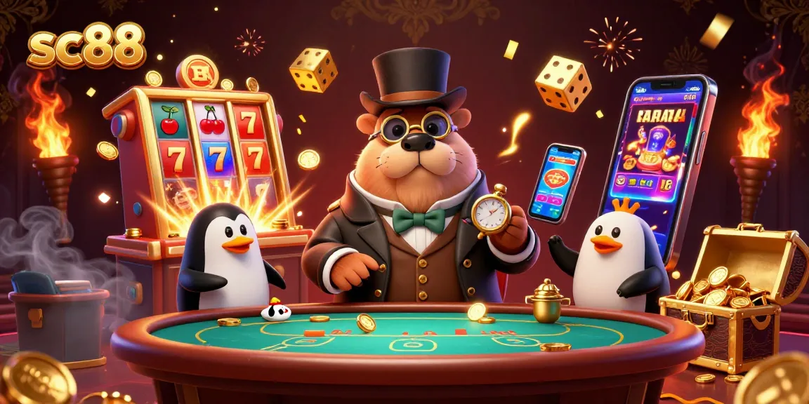 Engage with the thrilling sc88 casino world featuring dynamic 3D players and vibrant game elements.