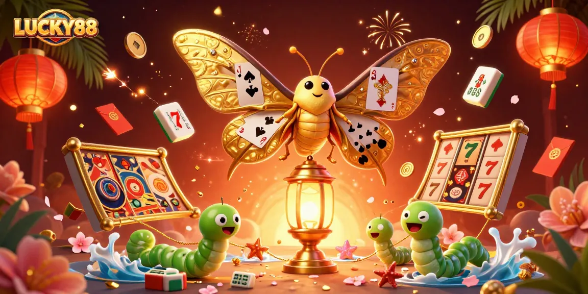 Experience the thrill of LUCKY88 with vibrant casino elements and dynamic gameplay!