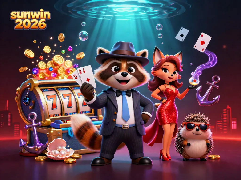 Experience thrilling gameplay with sunwin 2026 showcasing dynamic characters and exciting casino elements.