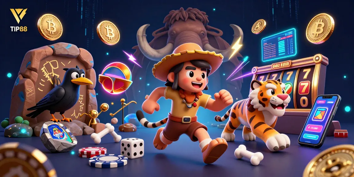 Games at TIP88 bring excitement with slots and jackpot fun in a colorful 3D casino.