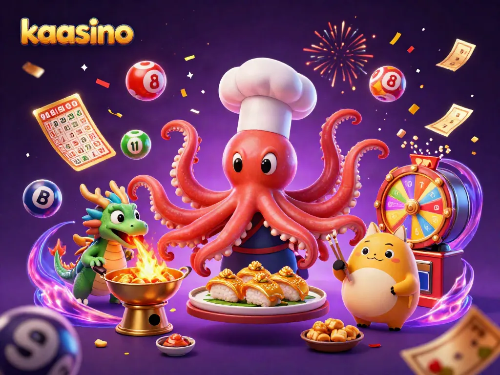 Experience the thrill of kaasino with vibrant gaming elements and entertaining characters in action.