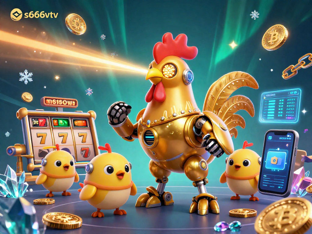 s666vtv offers exciting jackpots with dynamic golden rooster robot characters and vibrant casino games for thrilling experiences.