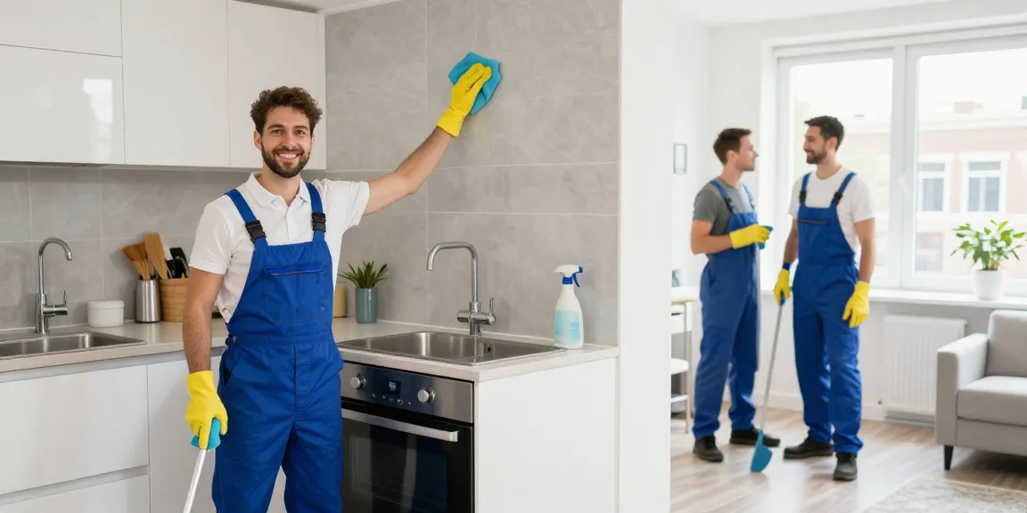 Clean4U eind schoonmaak bij vertrek voor een vertrouwde lokale dienstverlening in Amsterdam.
