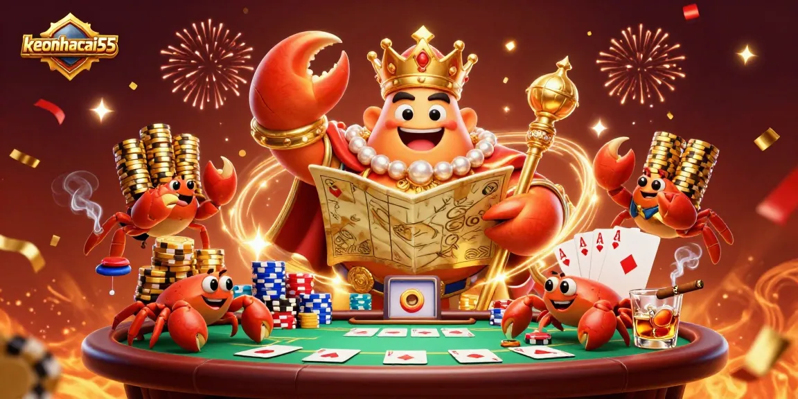 Engage with exciting poker action featuring keonhacai55 in a dynamic casino scene with luxurious elements.