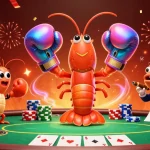 Experience the thrill with vibrant characters illustrating instant payout casinos in Australia for an engaging online gambling scene.