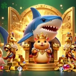 Bet on exciting opportunities with link vào llwin, featuring a royal hamster king surrounded by treasures.
