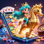Play thrilling games on Sunwin's platform with colorful slots and vibrant casino action.
