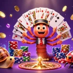 Situs slot gacor showcases thrilling gameplay with a millipede dealer and exciting casino elements.
